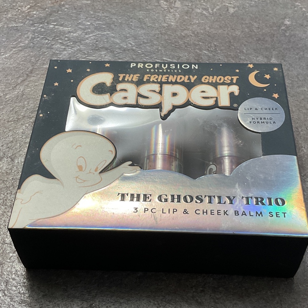 Profusion Cosmetics The Ghostly Trio Lip & Cheek Balm Set - Silver